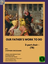 Our Father's Work To Do TB choral sheet music cover